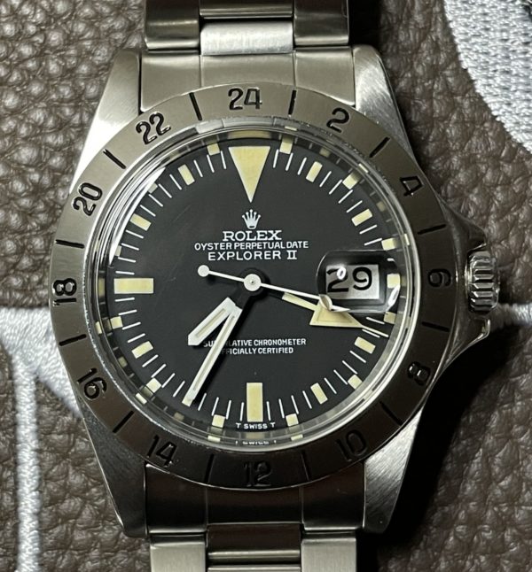 1975 Rolex Explorer II 1655 “Steve McQueen” Frog Foot Dial & Albino 24-Hour Hand