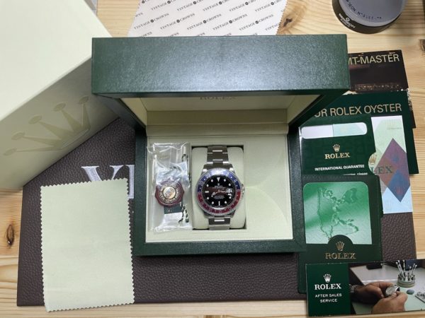 2007 Rolex GMT-Master II 16710 “Pepsi” Unworn and Unsized with Full Factory Stickers